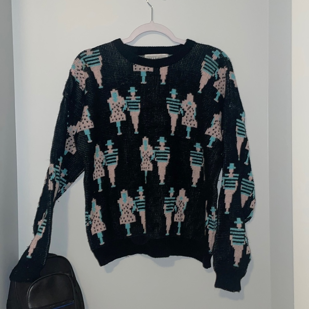 Cool retro sweater
